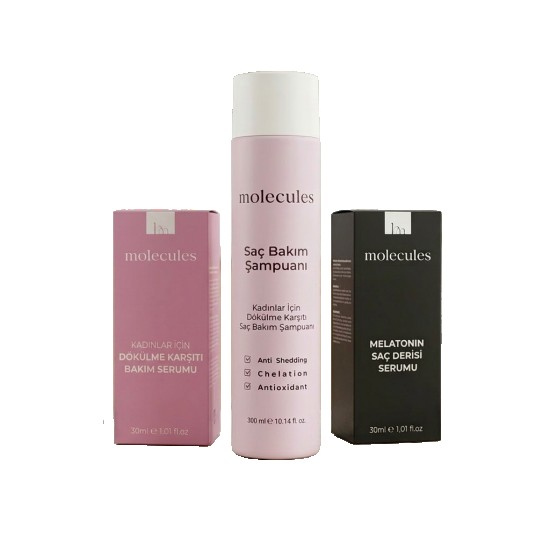 Kadınlar İçin Saç Dökülmesi Bakım seti